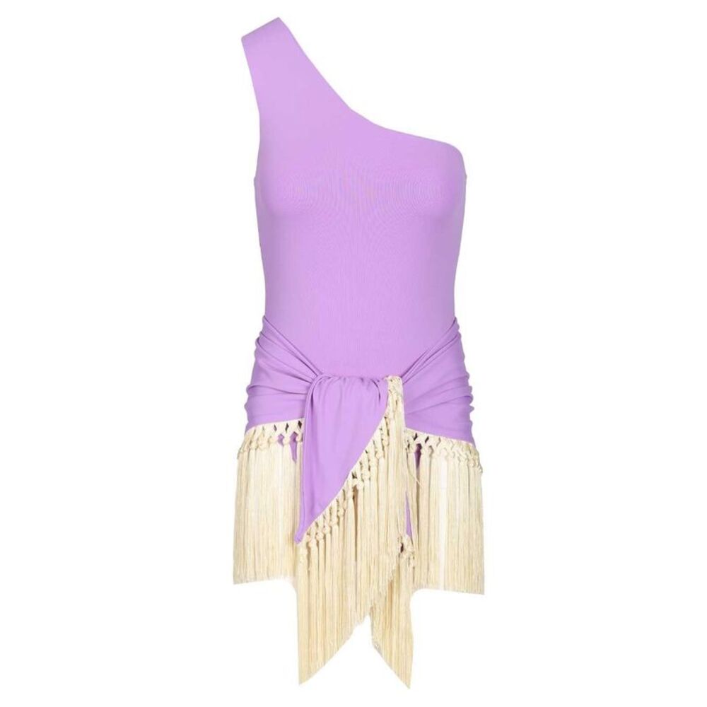 Taller Marmo Women Yacare One-Piece Swimsuit And Pareo Set